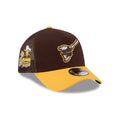 Padres MLB X Anchorman Whammy Dark Brown 9FORTY A-Frame Trucker Adjustable Cap-kentox