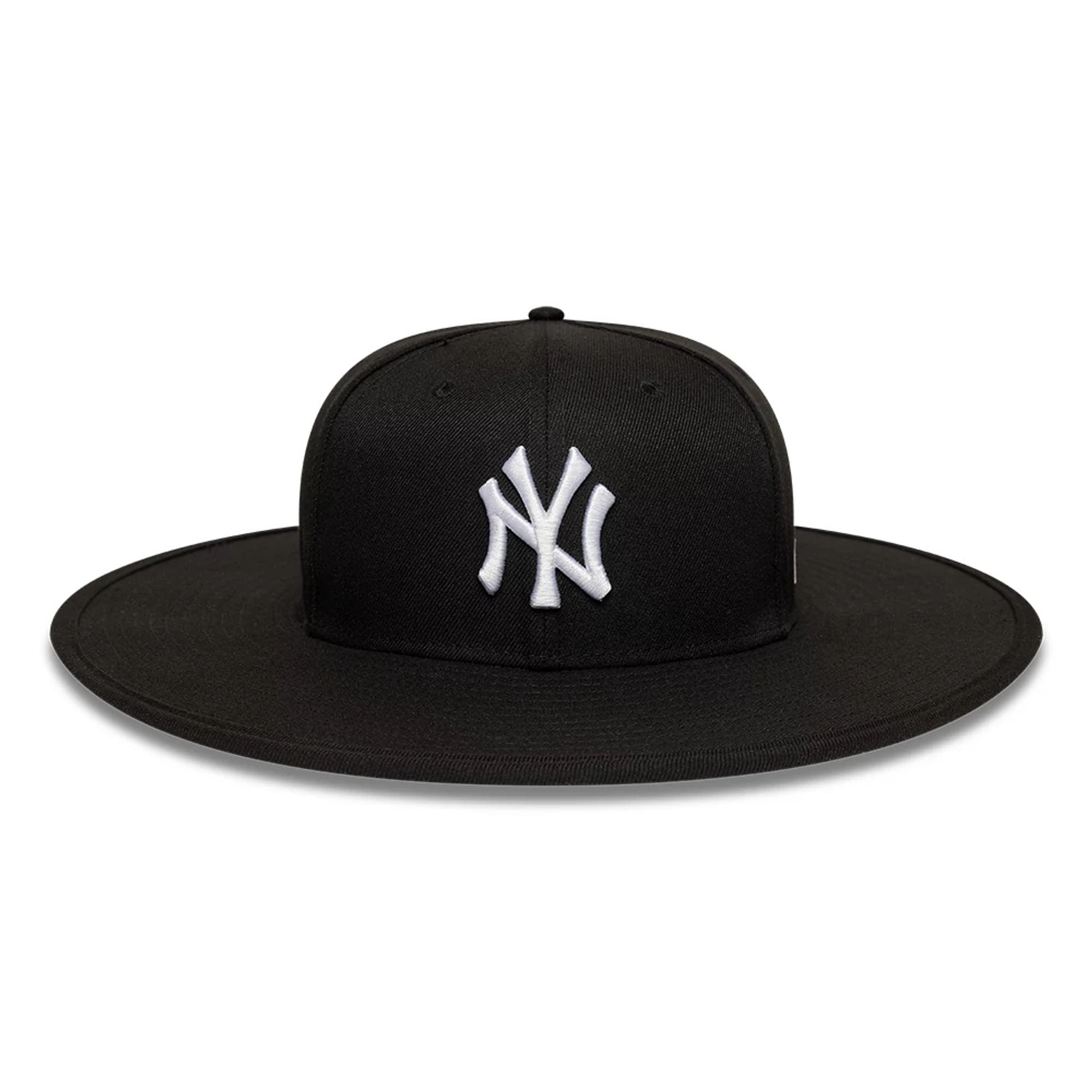 New York Yankees MLB 6 Panel Black Fitted Bucket Hat-kentox
