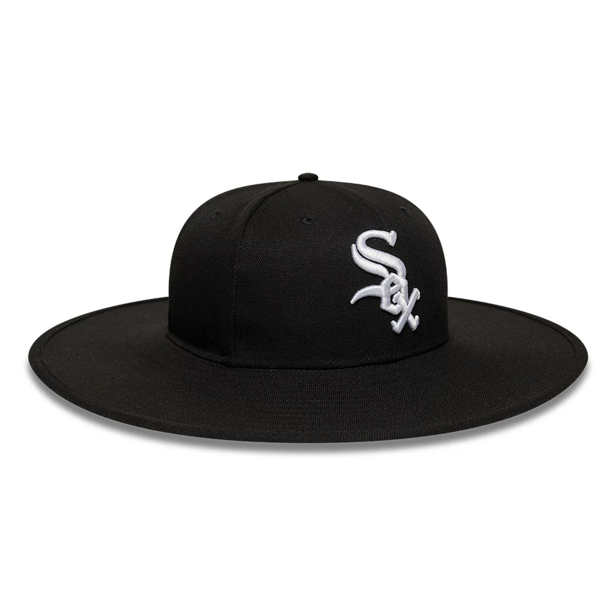Chicago White Sox MLB 6 Panel Black Fitted Bucket Hat-kentox