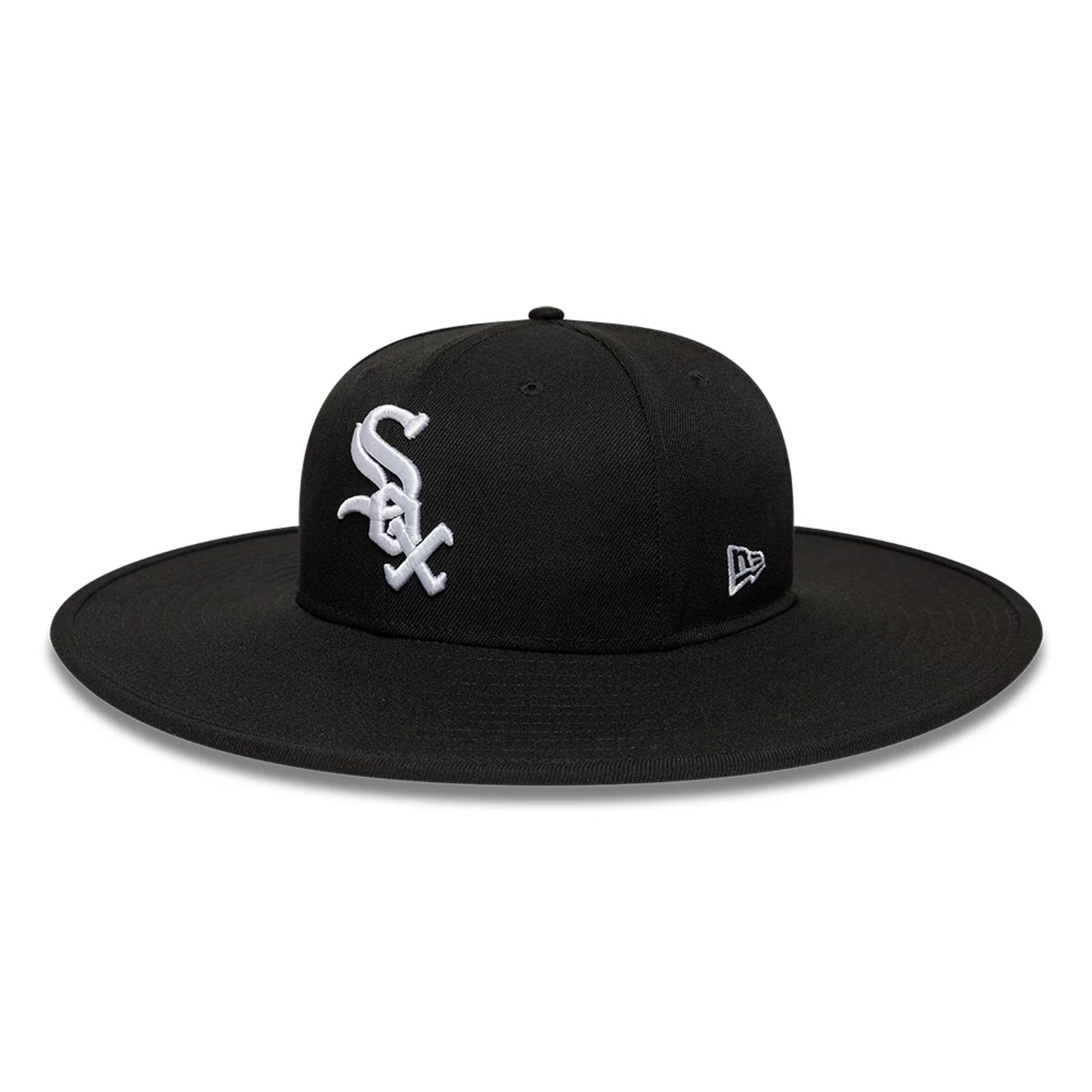 Chicago White Sox MLB 6 Panel Black Fitted Bucket Hat-kentox