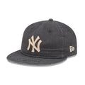 New York Yankees MLB 59FIFTY Day Black Retro Crown 59FIFTY Fitted Cap-kentox