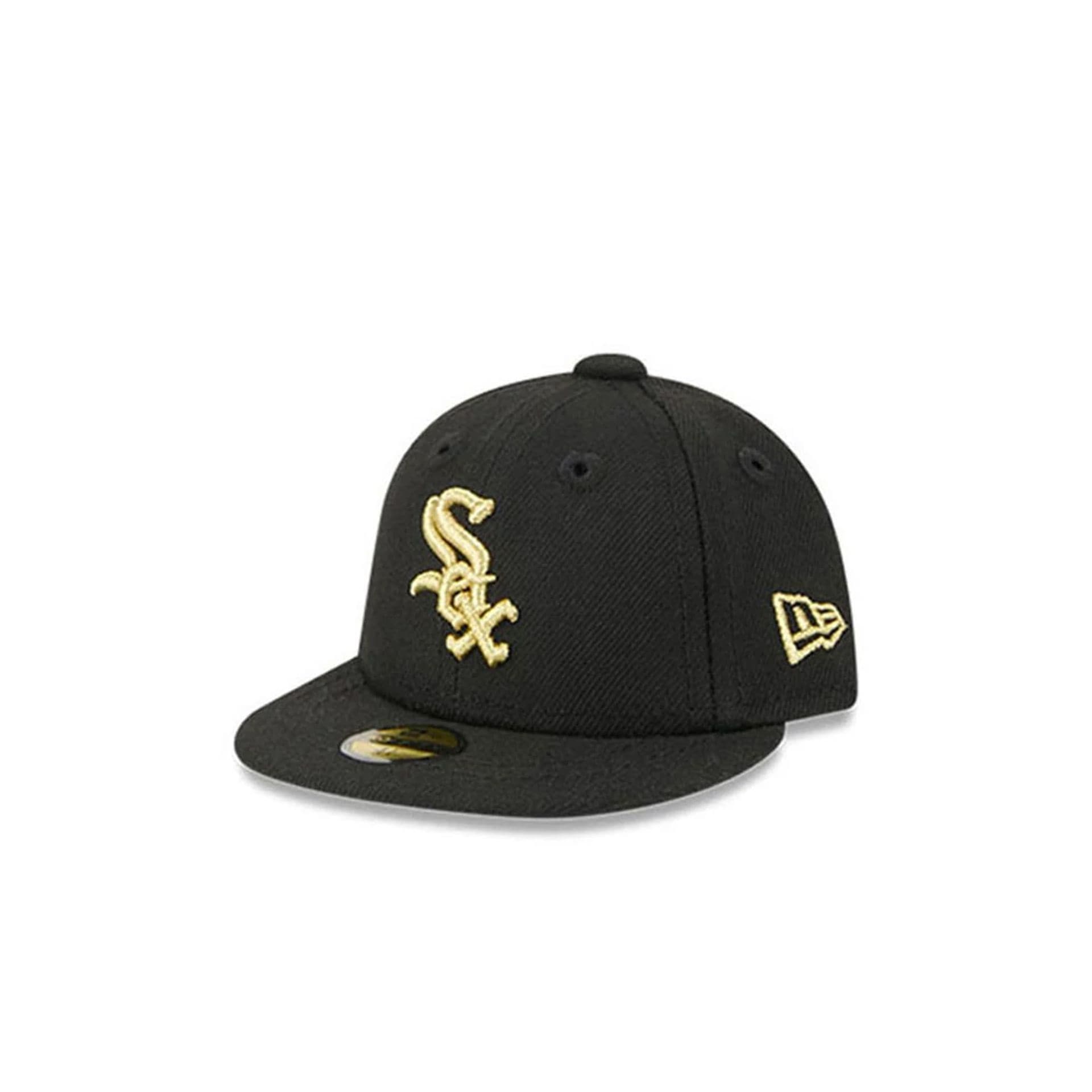 Chicago White Sox MLB 59FIFTY Day Black Mini 59FIFTY Fitted Cap-kentox