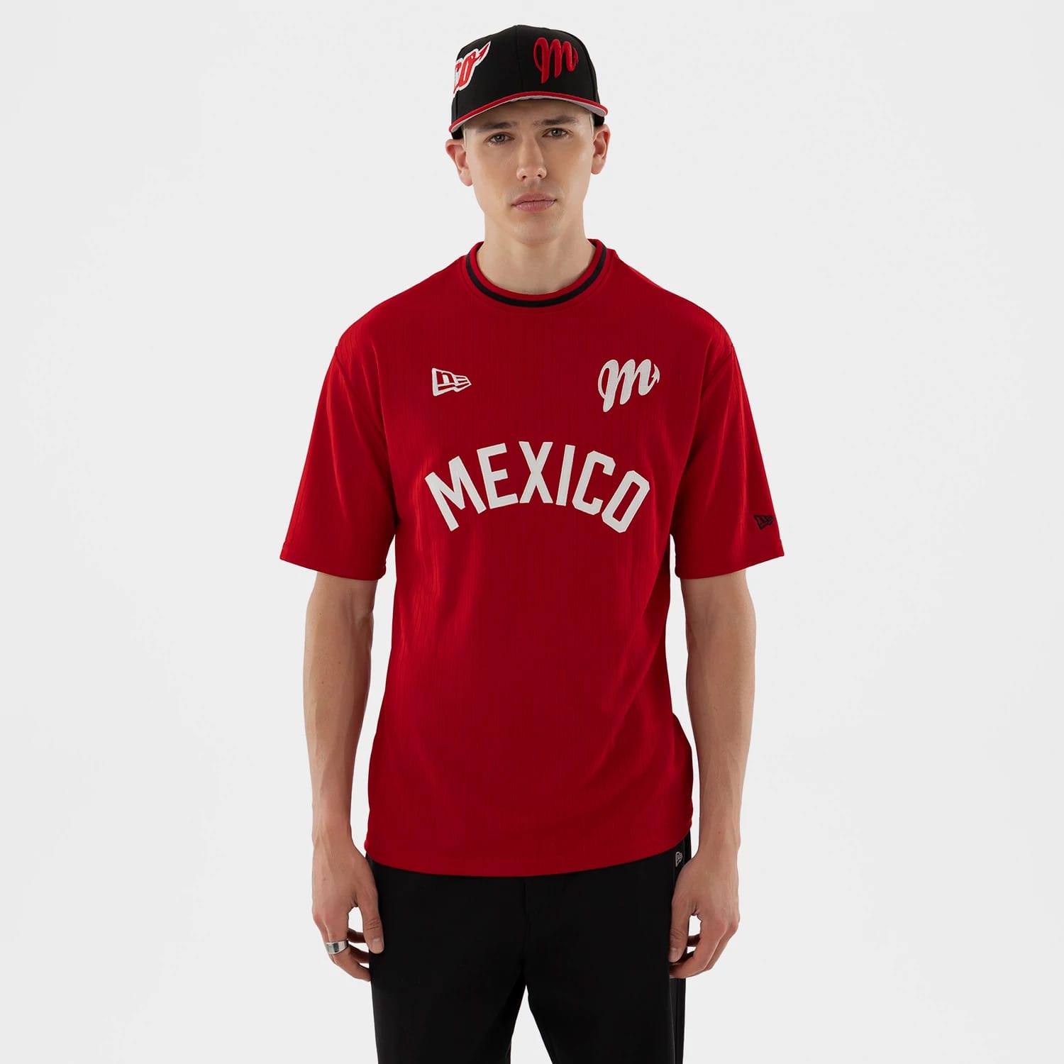 Mexico Diablos LMB Red Oversized T-Shirt-kentox