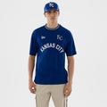 Kansas City Royals MLB Blue Oversized T-Shirt-kentox