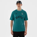 Seattle Mariners MLB Green Oversized T-Shirt-kentox