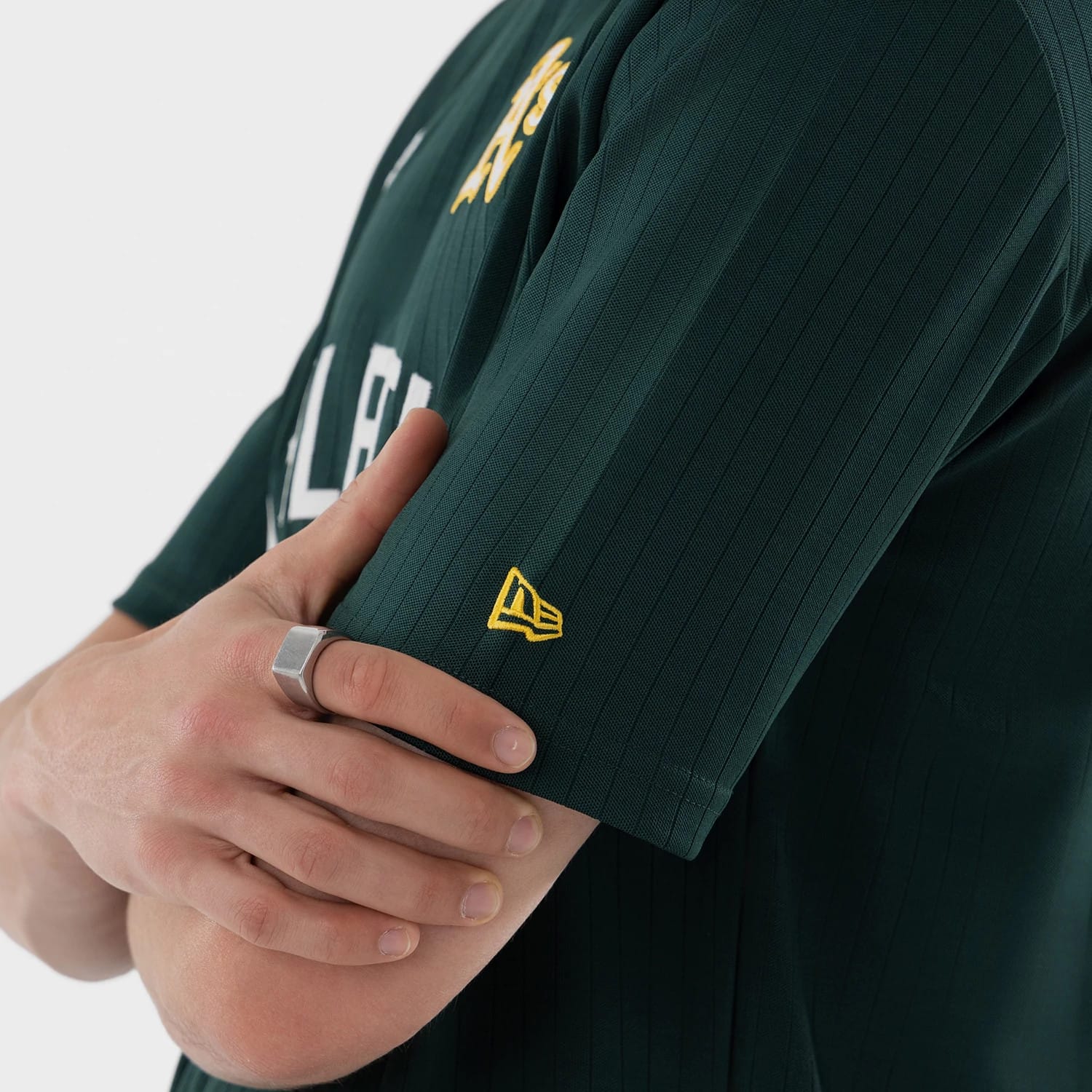 Athletics MLB Dark Green Oversized T-Shirt-kentox