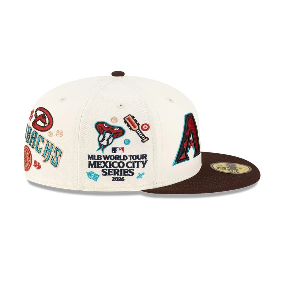 All Over MLB Mexico City Series 2026 White 59FIFTY Fitted Cap-kentox
