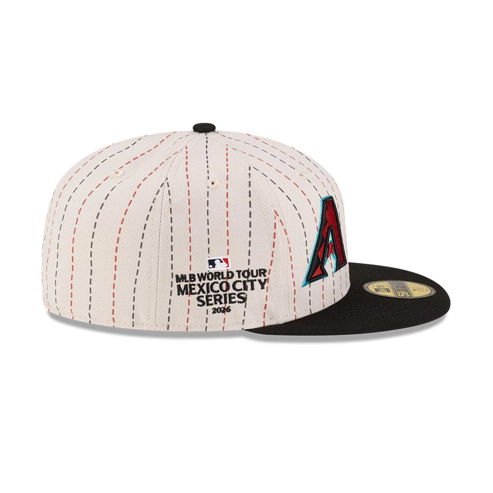 Dueling League MLB Mexico City Series 2026 Light Beige 59FIFTY Fitted Cap-kentox