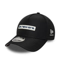 New Era Rubber Patch Black 39THIRTY M-Crown A-Frame Stretch Fit Cap-kentox