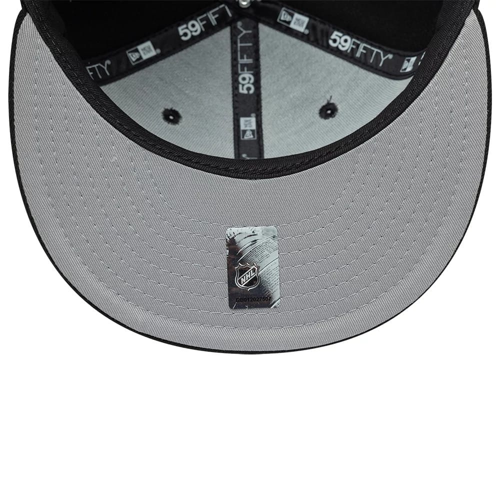 Boston Bruins NHL Basic Black 59FIFTY Fitted Cap-kentox