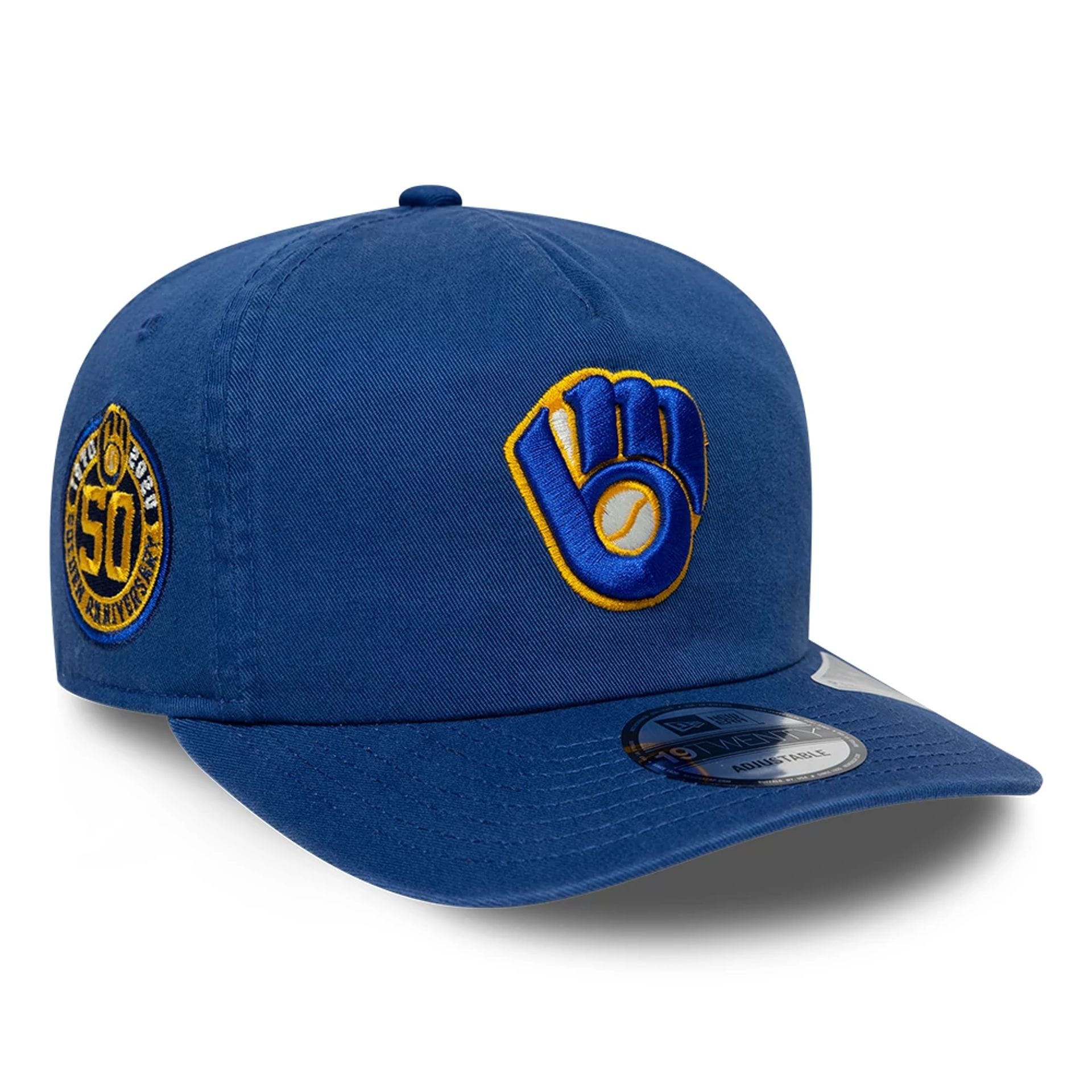 Milwaukee Brewers MLB Championship Blue 19TWENTY Adjustable Cap-kentox