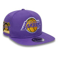 LA Lakers NBA Hardwood Classic Purple 9FIFTY A-Frame Snapback Adjustable Cap-kentox
