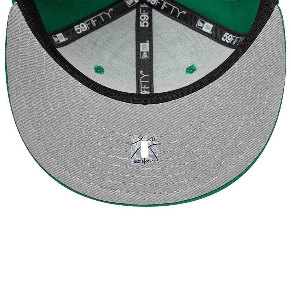 Boston Celtics NBA Basic Green 59FIFTY Fitted Cap-kentox