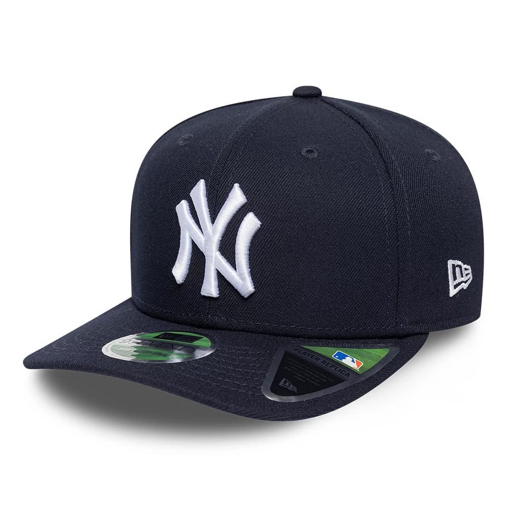 New York Yankees MLB Player Replica Navy 9SEVENTY Stretch Snap Adjustable Cap-kentox