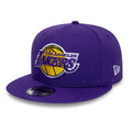 LA Lakers NBA Purple 9FIFTY Snapback Adjustable Cap-kentox