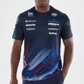 Williams GB Race Special Tech Navy T-Shirt-kentox