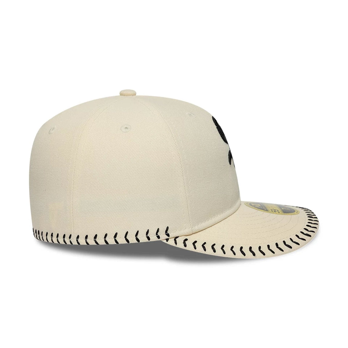 Chicago White Sox MLB Baseball Stitch Cream Retro Crown 59FIFTY Fitted Cap-kentox