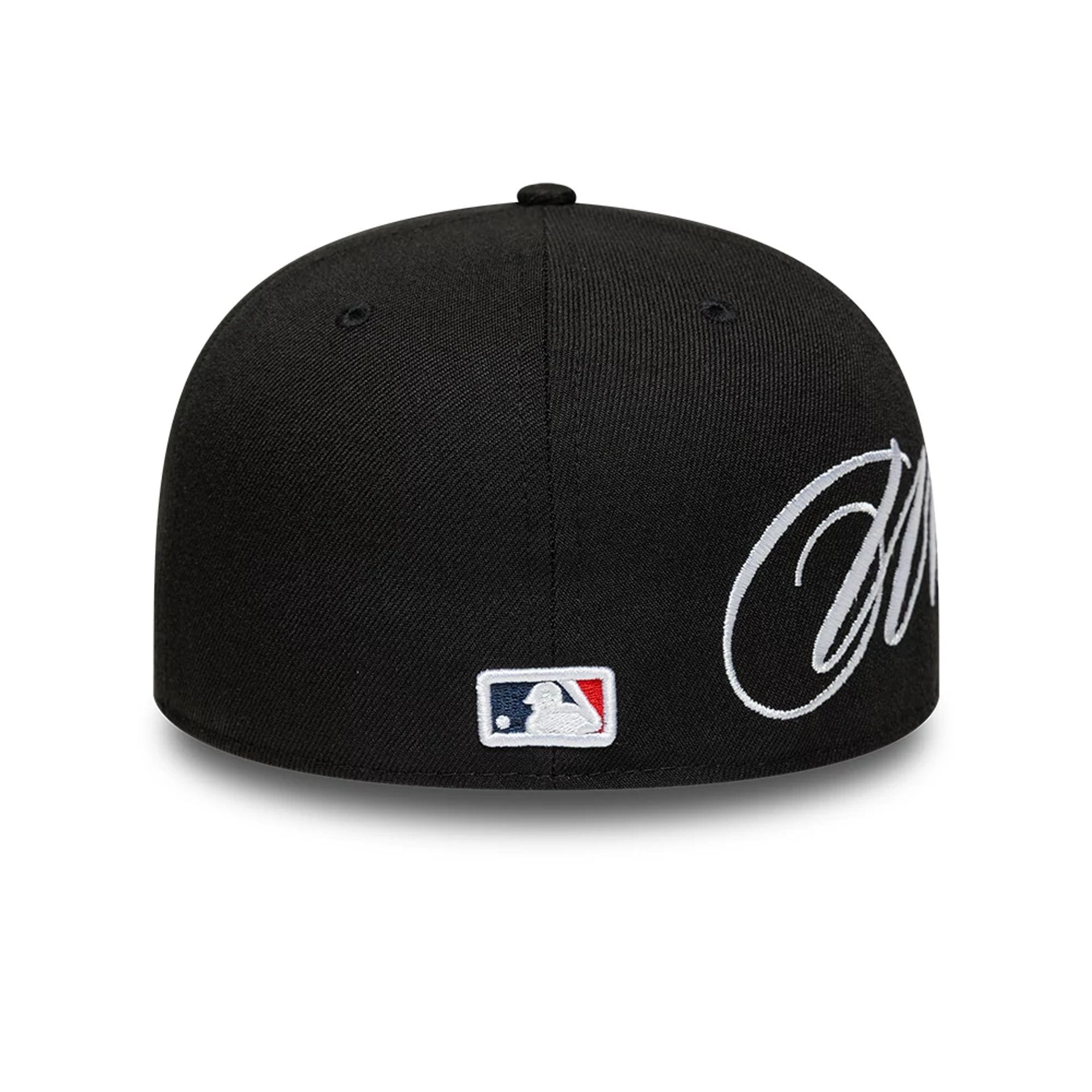 Chicago White Sox MLB Side Script Black Low Profile 59FIFTY Fitted Cap-kentox