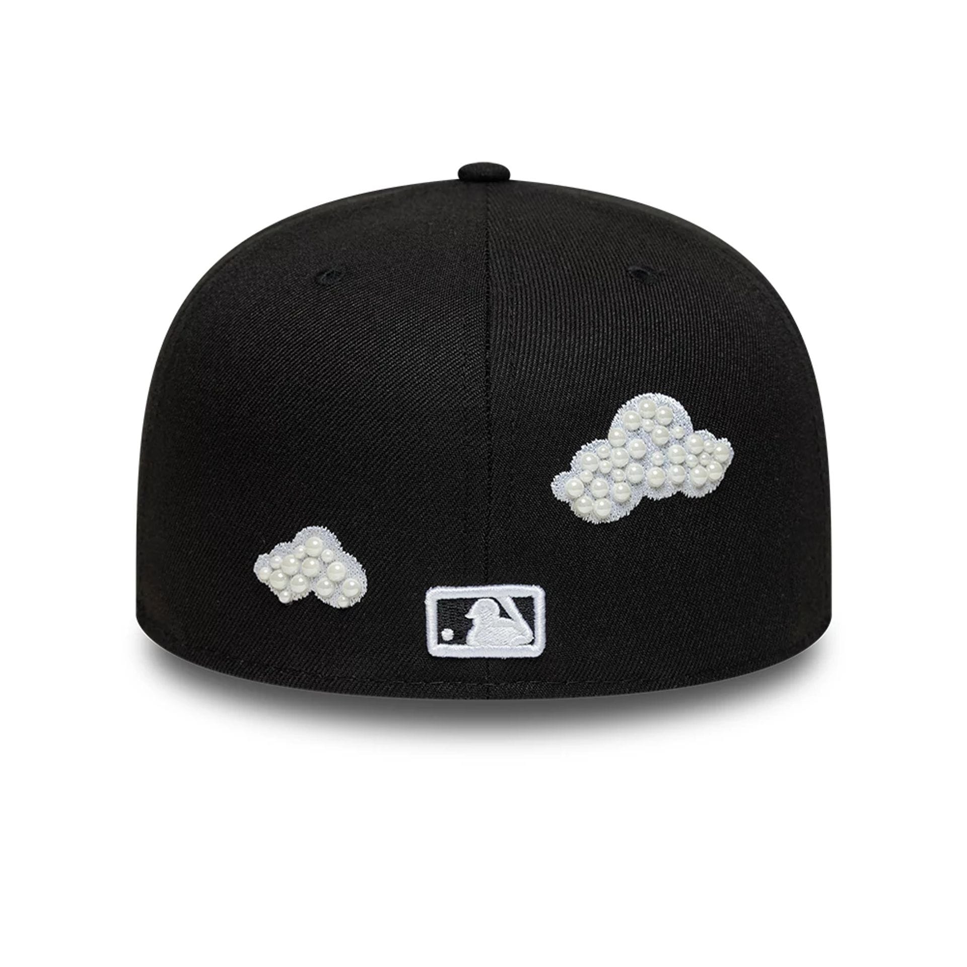 Chicago White Sox MLB Faux Pearl Cloud Black 59FIFTY Fitted Cap-kentox