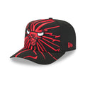Chicago Bulls NBA Shattered Black 9FORTY A-Frame Adjustable Cap-kentox