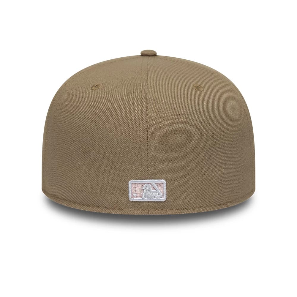 Chicago White Sox MLB Floral Outline Beige 59FIFTY Fitted Cap-kentox