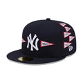 New York Yankees MLB X Spike Lee Flags Navy 59FIFTY Fitted Cap-kentox