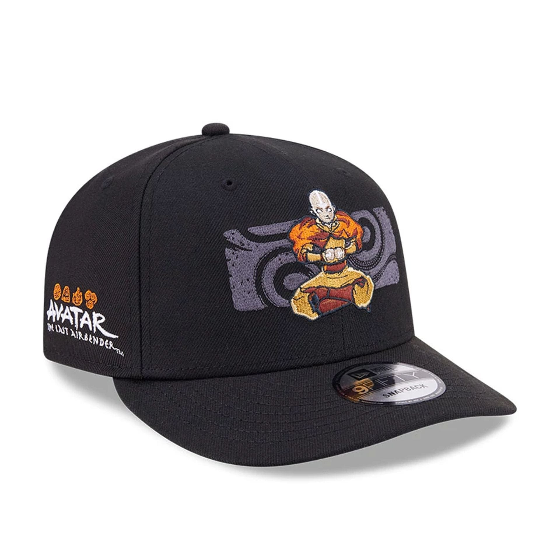 Avatar Aang Black 9FIFTY Snapback Adjustable Cap-kentox