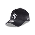 Yankees MLB Washed Denim Black 9FORTY A-Frame Unstructured Adjustable Cap-kentox