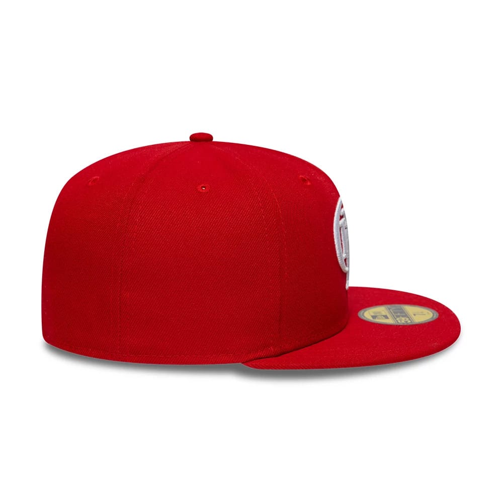 Gettomasa X New Era Red 59FIFTY Fitted Cap-kentox