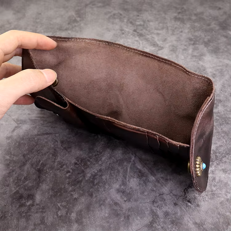 Stylish Genuine Cowhide Accent Wallet