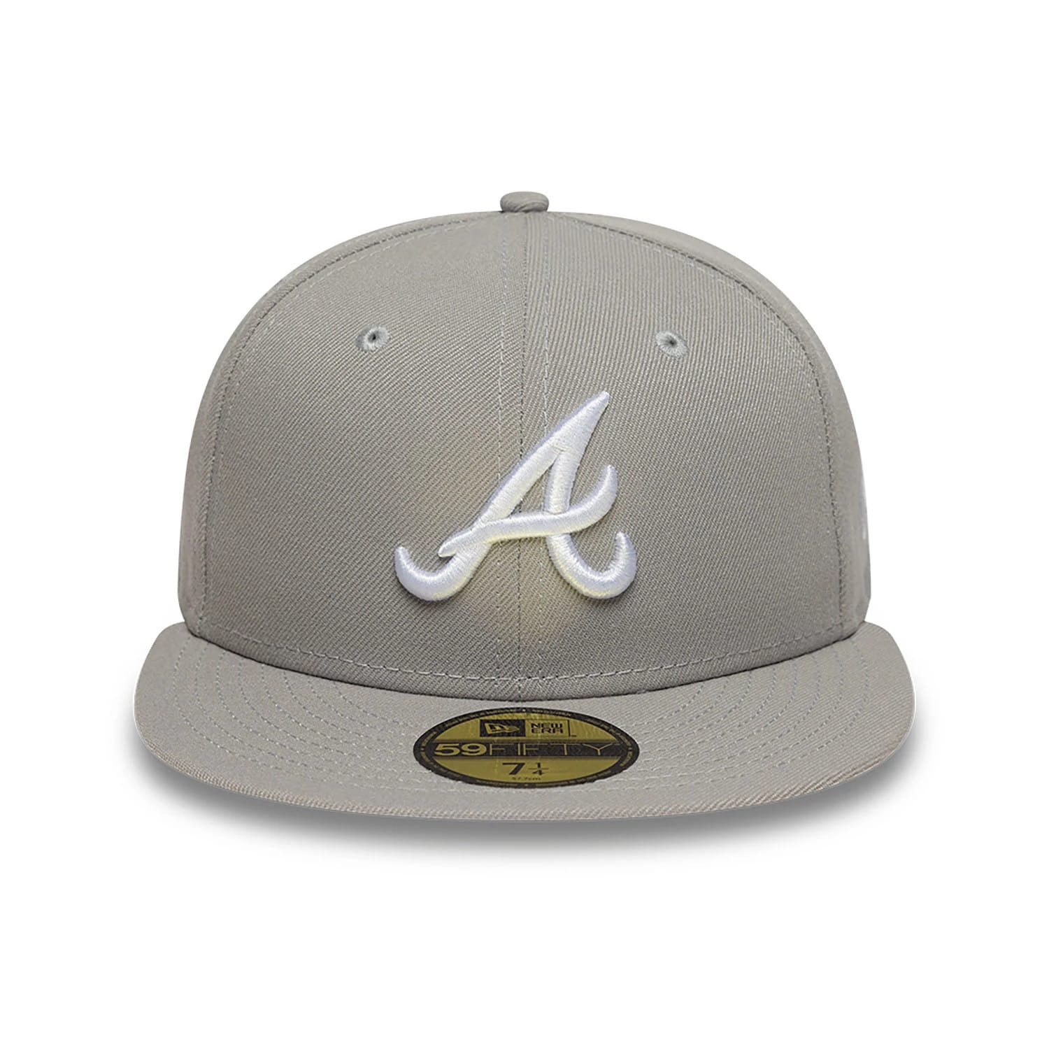 Atlanta Braves Essential Pack Grey 59FIFTY Fitted Cap-kentox