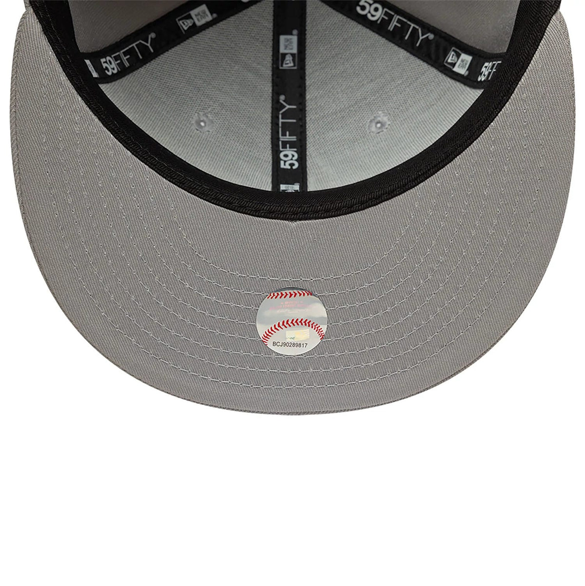 Atlanta Braves Essential Pack Grey 59FIFTY Fitted Cap-kentox