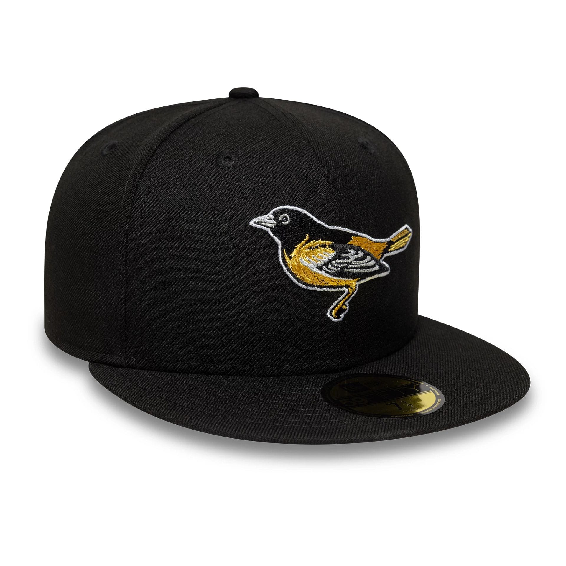 Baltimore Orioles MLB Black 59FIFTY Fitted Cap-kentox