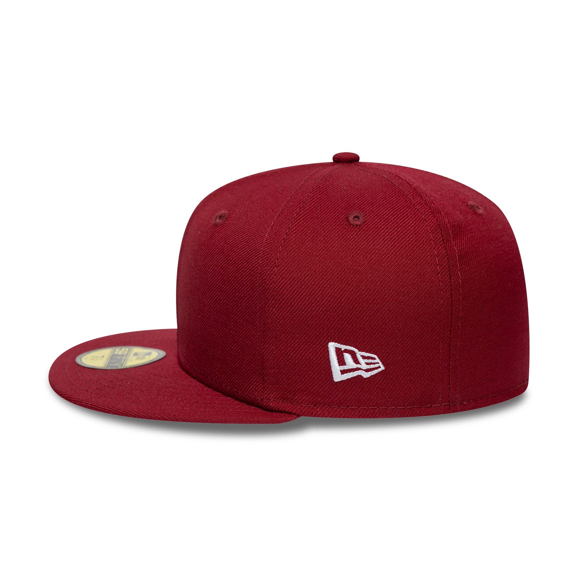 New Era Dark Red 59FIFTY Fitted Cap-kentox