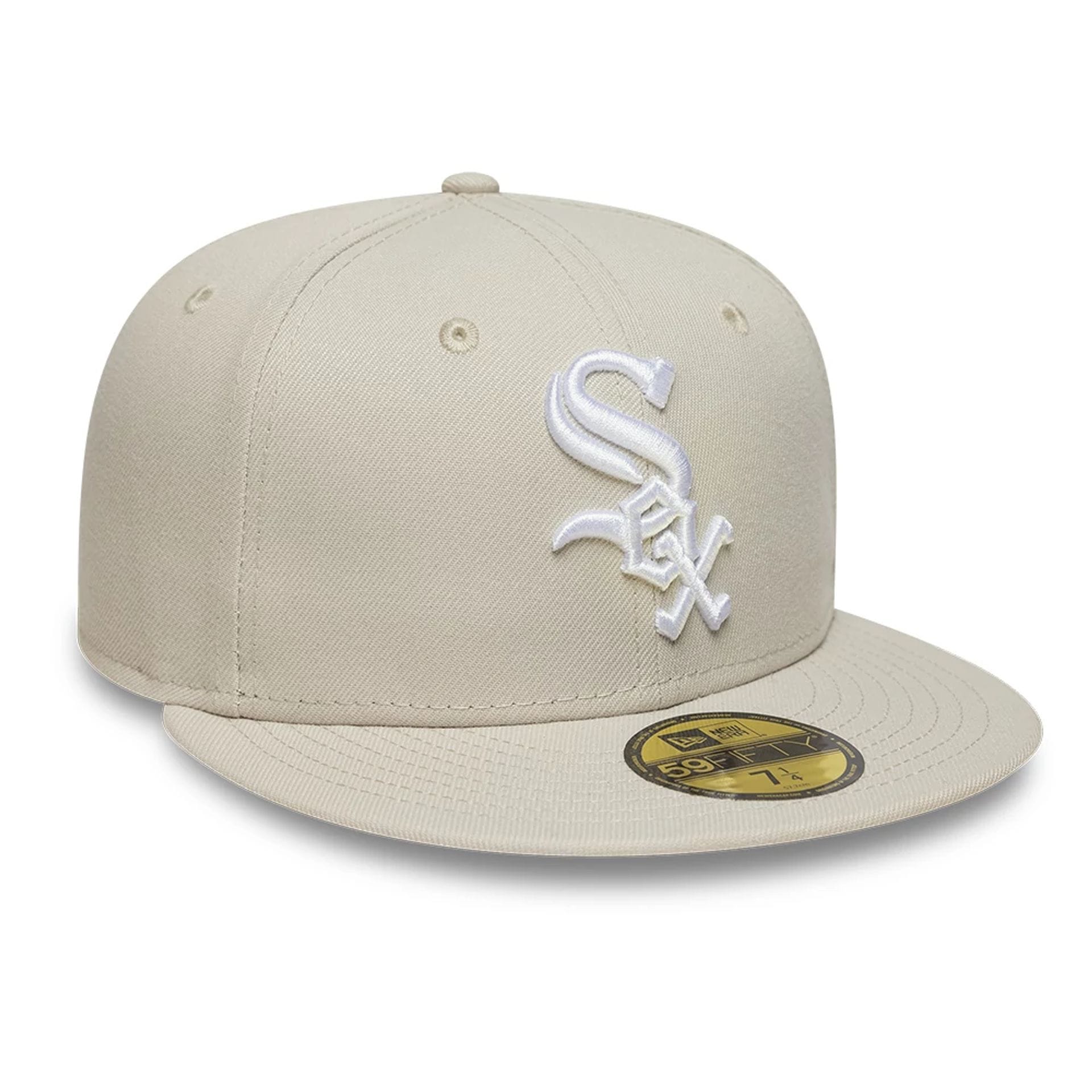 Chicago White Sox MLB Beige 59FIFTY Fitted Cap-kentox