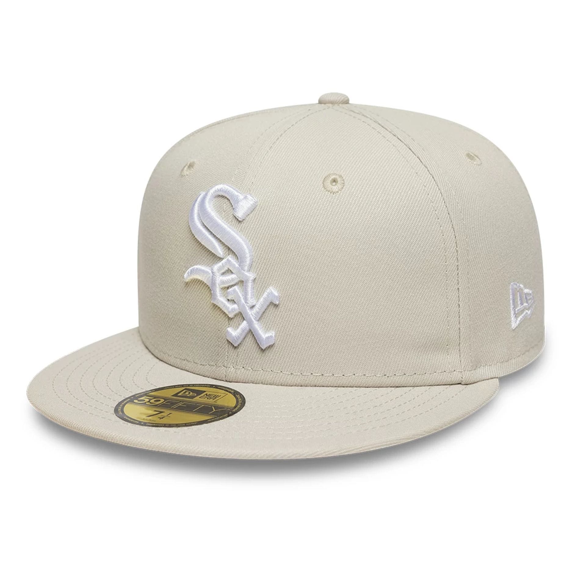 Chicago White Sox MLB Beige 59FIFTY Fitted Cap-kentox
