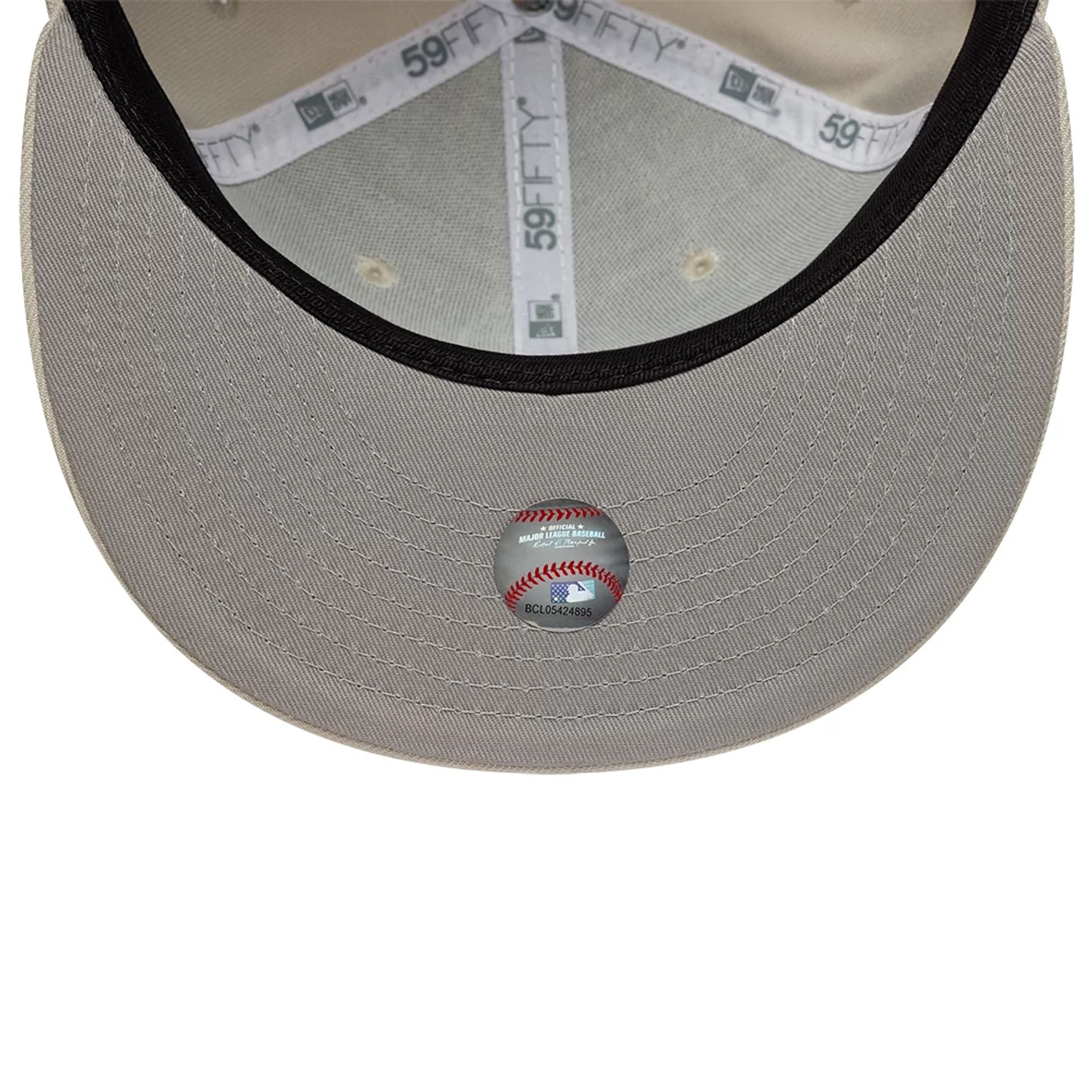 Chicago White Sox MLB Beige 59FIFTY Fitted Cap-kentox