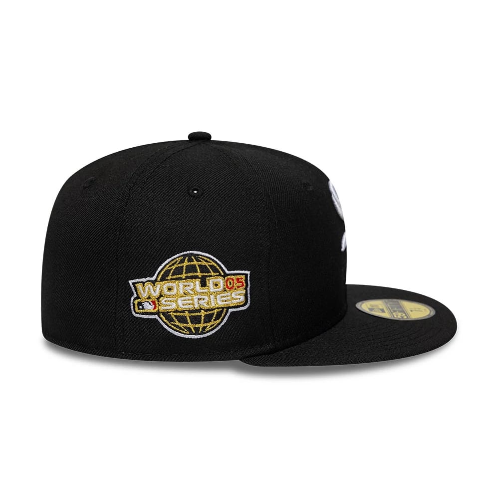 Chicago White Sox MLB Heart Black 59FIFTY Fitted Cap-kentox