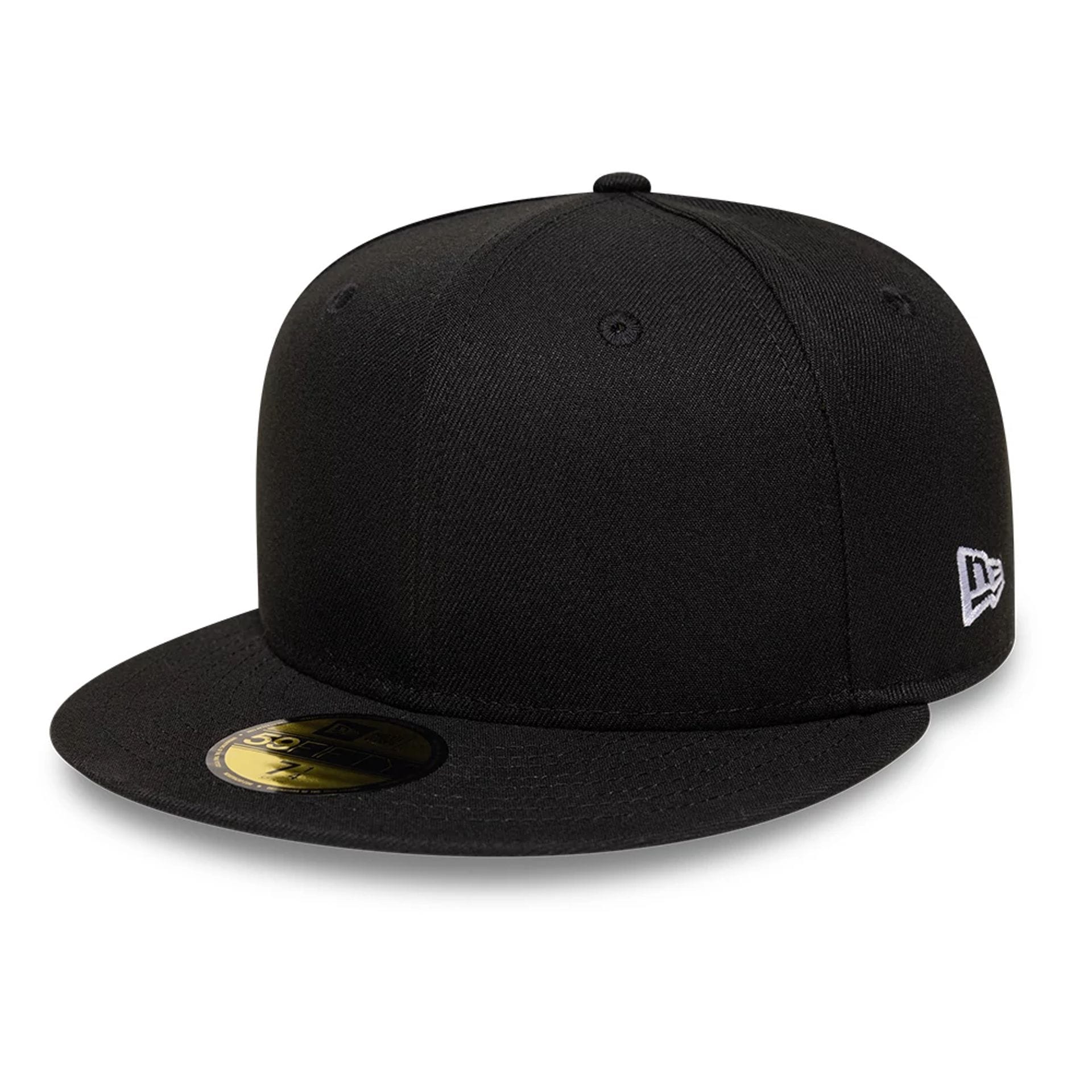 New Era Black 59FIFTY Fitted Cap-kentox