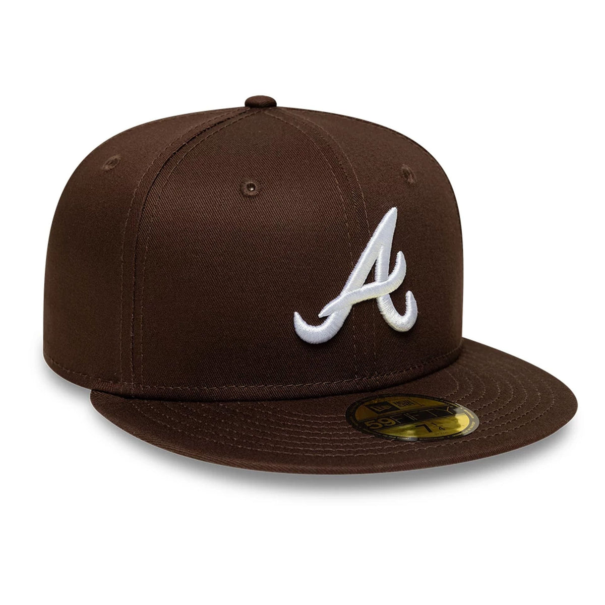 Atlanta Braves MLB Dark Brown 59FIFTY Fitted Cap-kentox