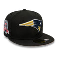 New England Patriots NFL Rivals Black 59FIFTY Fitted Cap-kentox