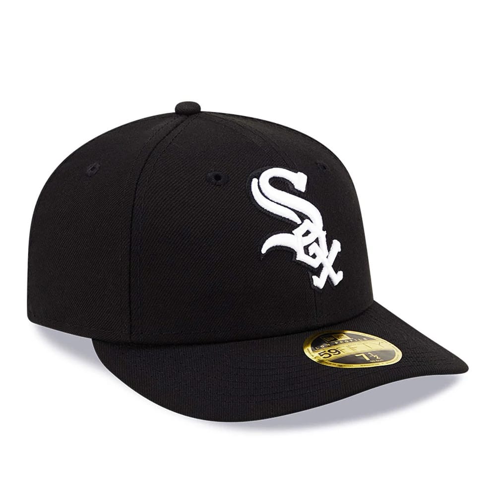 Chicago White Sox MLB Black Low Profile 59FIFTY Fitted Cap-kentox