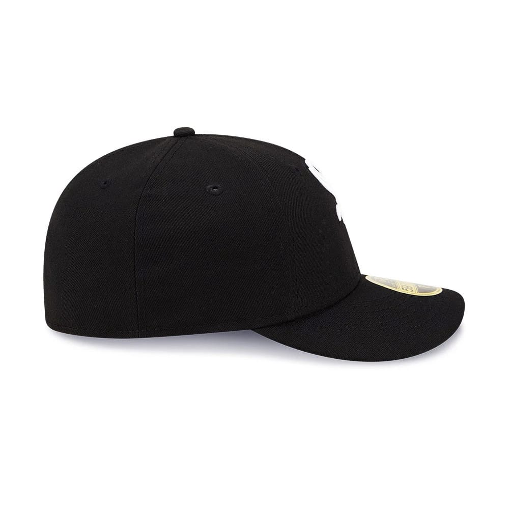 Chicago White Sox MLB Black Low Profile 59FIFTY Fitted Cap-kentox