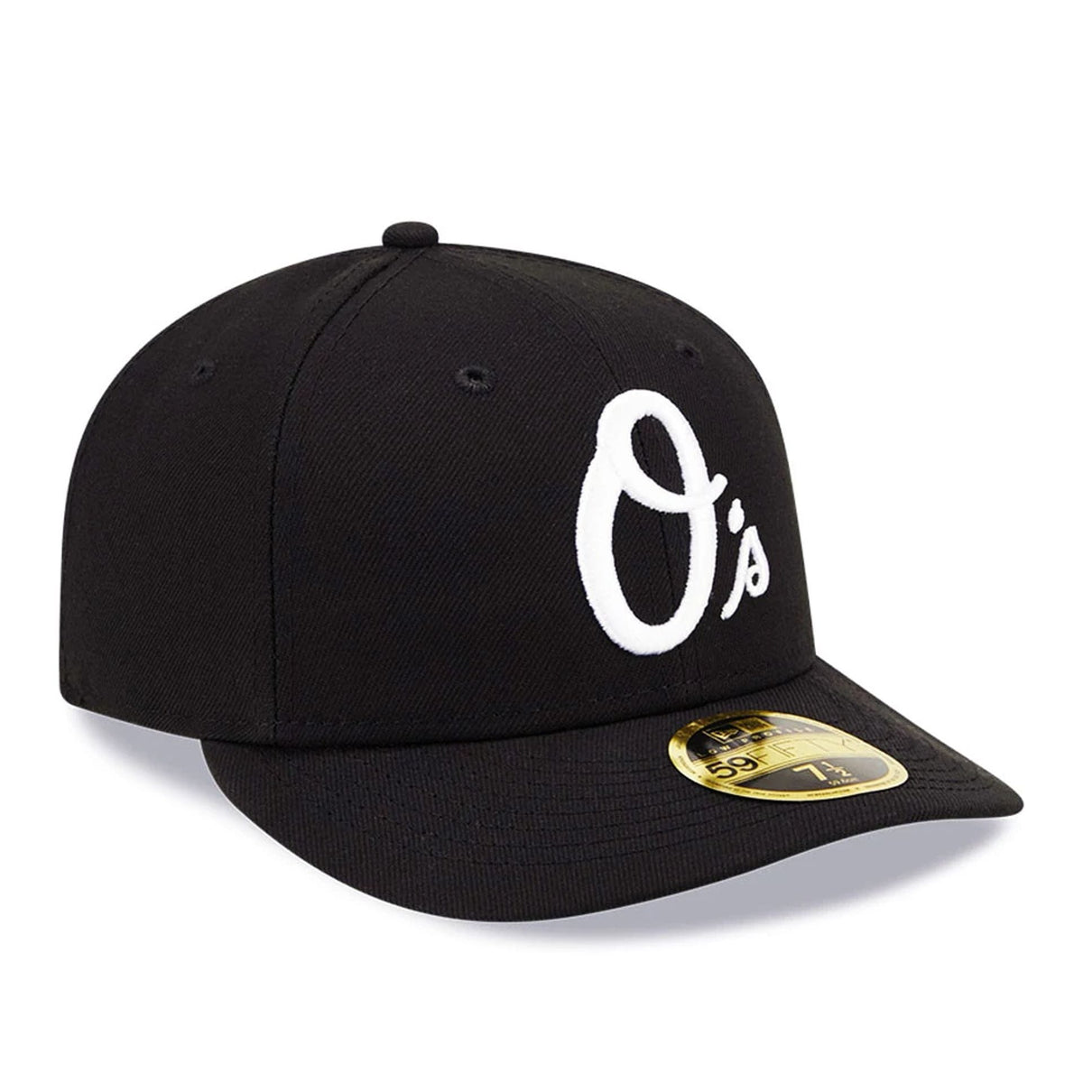 Baltimore Orioles MLB Black Low Profile 59FIFTY Fitted Cap-kentox