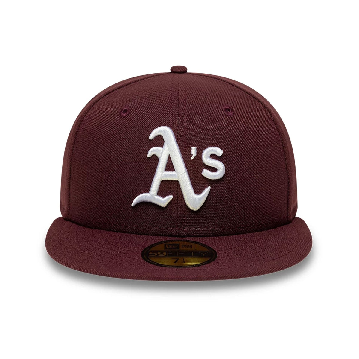 Athletics MLB Dark Purple 59FIFTY Fitted Cap-kentox