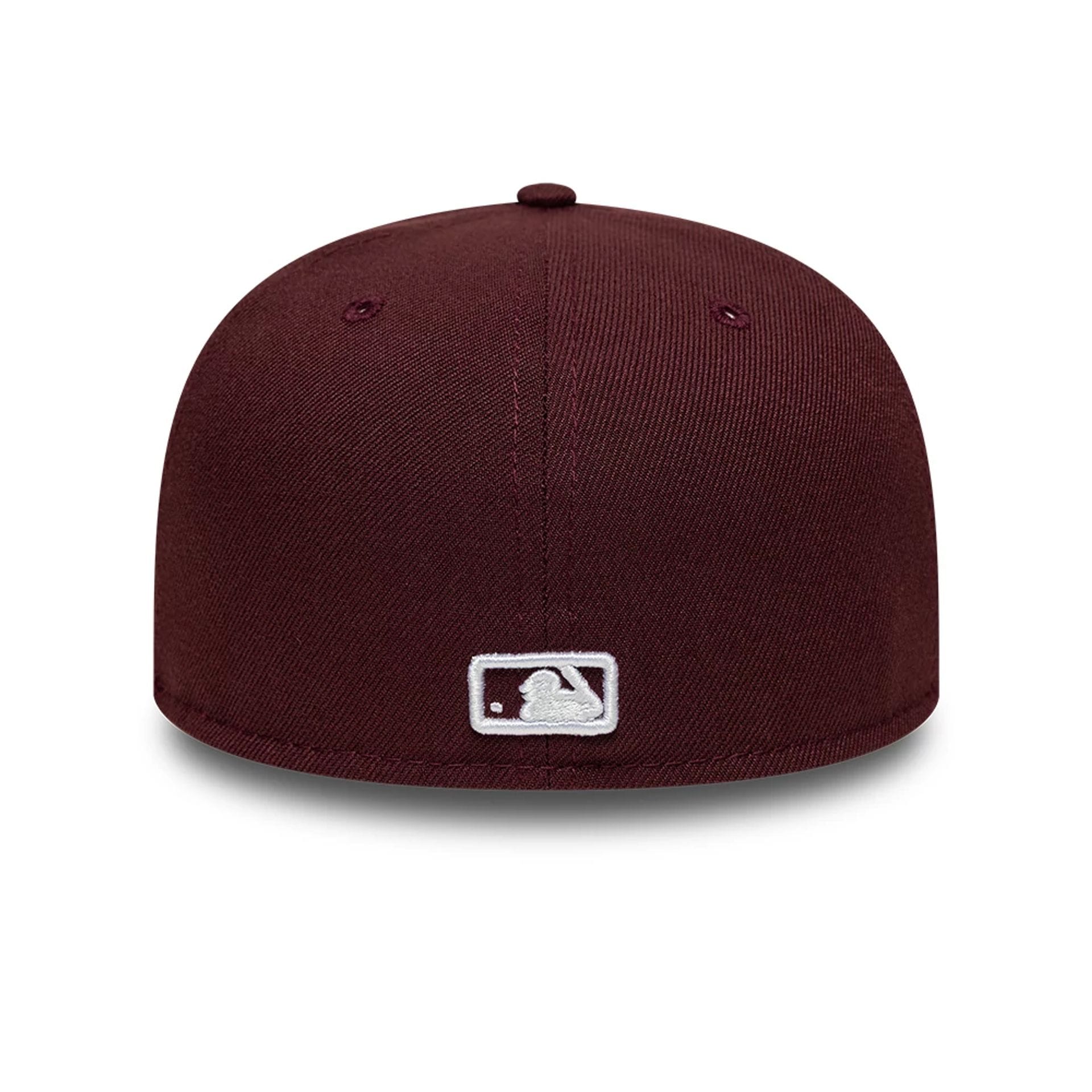 Athletics MLB Dark Purple 59FIFTY Fitted Cap-kentox