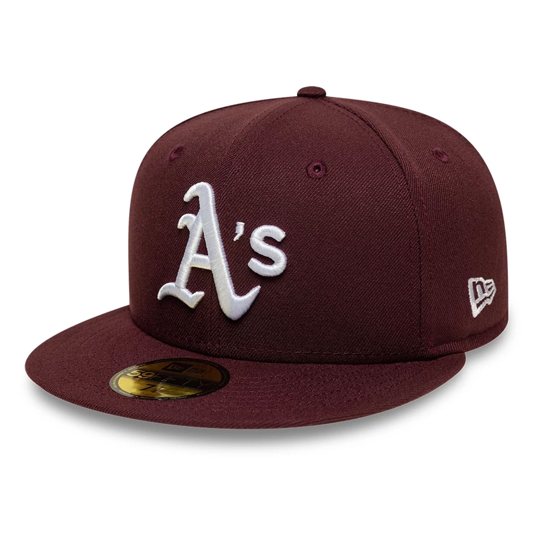 Athletics MLB Dark Purple 59FIFTY Fitted Cap-kentox