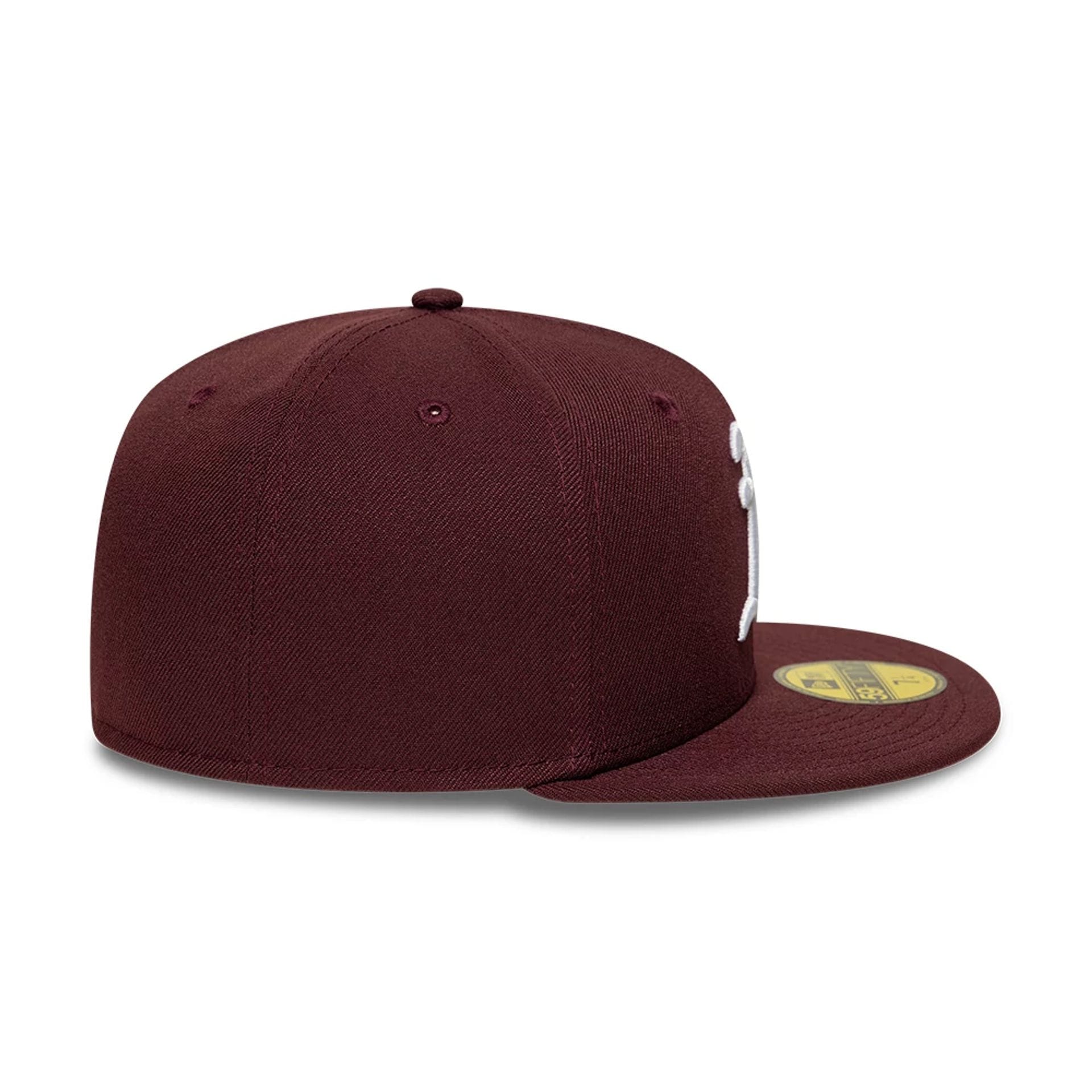 Athletics MLB Dark Purple 59FIFTY Fitted Cap-kentox