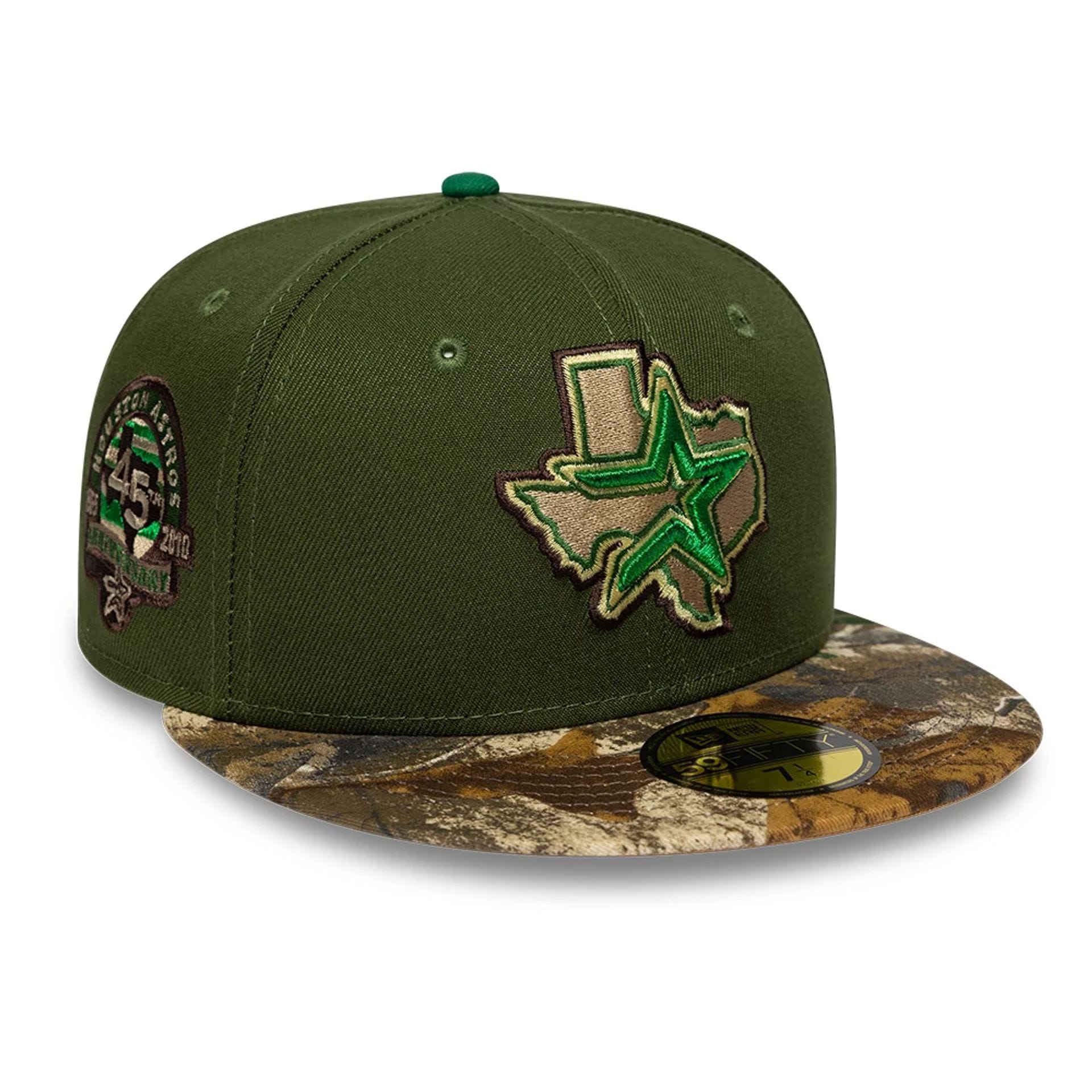 Houston Astros MLB Cooperstown Dark Green 59FIFTY Fitted Cap-kentox