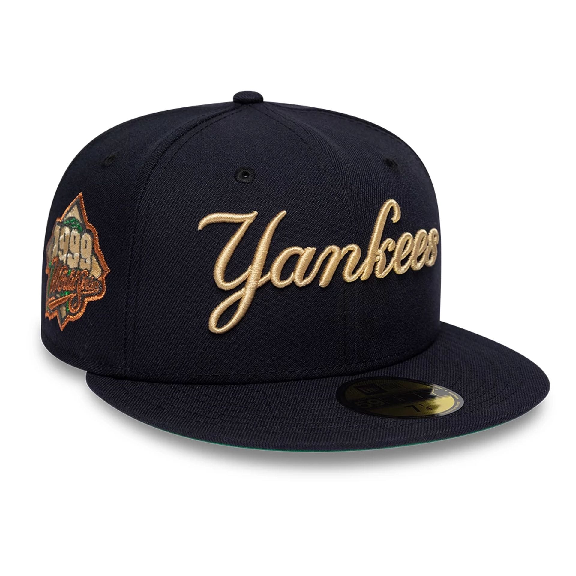 New York Yankees MLB Cooperstown Navy 59FIFTY Fitted Cap-kentox